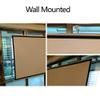 GJPXFR 30" 40" 50" 60" 72" Manual Projection Screen, Wall Mounted Projector Screen for Home Theater Indoor Outdoor, HD Movie Screen, Anti-Crease(16:9,30inch) view 4