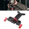 15mm Long Lens Support, Vertical Adjustment Telephoto Long Lens Support Bracket, Height Adjustable Y Shaped Lens Bracket for Camera Rail, DSLR Camera Shoulder Rig view 2