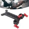 15mm Long Lens Support, Vertical Adjustment Telephoto Long Lens Support Bracket, Height Adjustable Y Shaped Lens Bracket for Camera Rail, DSLR Camera Shoulder Rig view 3