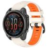 AISPORTS Compatible with Garmin Fenix 7S/7S Pro/6S/6S Pro/5S/5S Plus Band Silicone, 20mm Quick Fit Watch Band Soft Sport Wristband Metal Buckle Bracelet Replacement Band for Garmin Fenix 8 43mm view 2