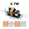 SNGXRFHD LED Isolation Driver 2-3W 3-5W 4-7W 8-12W 12-18W 18-24W 250mA5% LED Downlight Spotlight Bulb Driver Power Supply Lighting Transformer(4-7W DC15-25V) view 2
