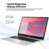 Acer Chromebook 315 Laptop, 15.6" FHD Display, Intel Celeron N4500, 4 GB RAM, 64 GB eMMC + 256 GB Card, WiFi 6, HD Webcam, Chrome OS, Nonslip Mouse & Protective Sleeve, for College Student & Business view 4