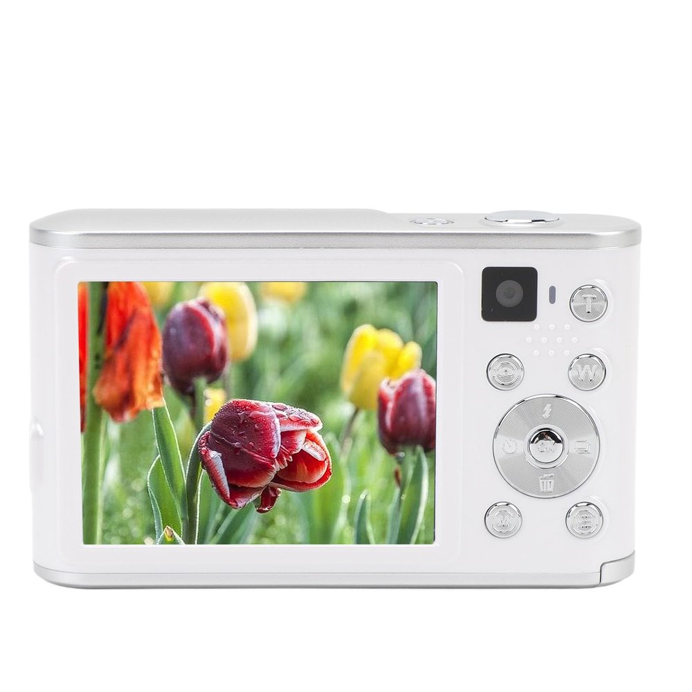 48MP Digital Camera with Dual Camera, Compact Kids Camera for Photography and Video, 16X Digital Zoom, 4K Vlogging Camera (fosagbcteg8h26-12)