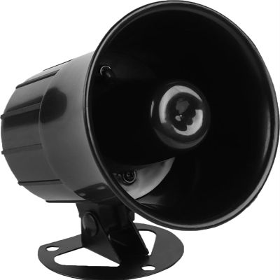 KooingTech 110dB Siren Alarm, 4 x 4.2 in Security Horns Sirens, IP65 Waterproof 12V Siren Horn Suitable for Alarm Host Gas Leak Alarms Infrared Peripheral Alarms Equipment