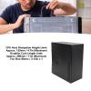 Desktop Gaming PC Case, Tower Desktop Computer Chassis with 0.6mm Full Black Steel, mATX ITX for Gaming Workstation view 4
