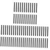CAXUSD 60pcs Computer Case Ventilation Plate Mesh Pci Slot Cover Cooling Fan Chassis Bits Block for Matx ATX view 1