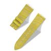 Handcrafted Alligator Leather Watch Straps  Unique Grain, Genuine Leather Bands for Apple Watch Series 1-9 & SE  Premium Accessories for 38-49mm Models (Xanthic, Apple Watch 41mm) view 3