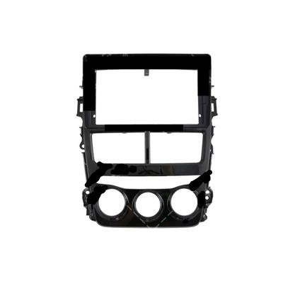 WALYAODM Car Radio Panel 2 Din Car Frame Adapter Fit for Toyota Vios Yaris 2018-2020 9 INCH Big Screen DVD Player Fitting Panel Kit