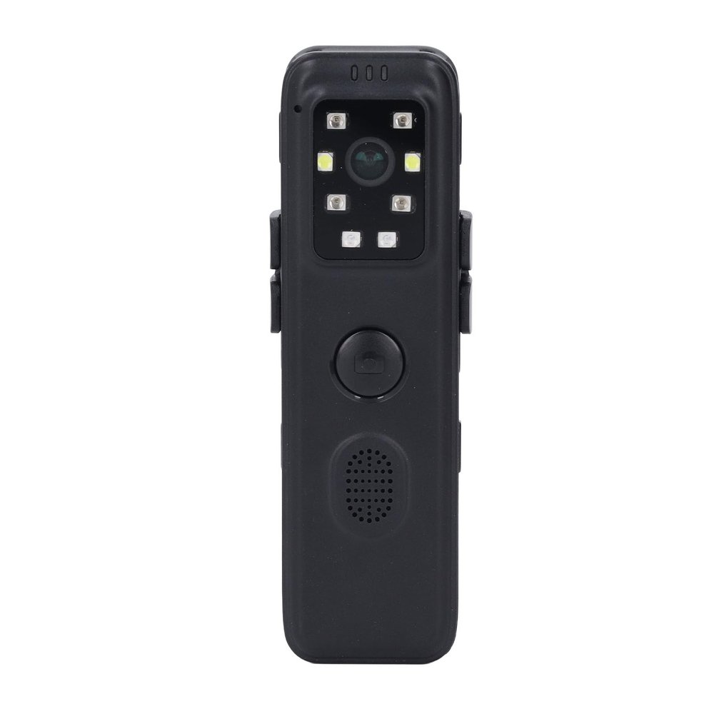 Small 1080P HD Action Camera, Loop Recording Wearable Camcorder with Back Clip for Outdoor Sports, with Smartphone Control and Photos Downloading