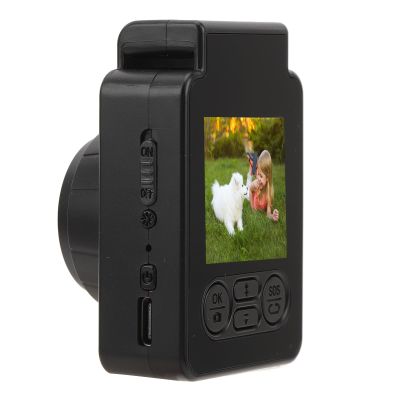 GOWENIC Sports Camera, 2K HD Action Camera with 120 Wide Angle Lens, 1.5in Screen, Lanyard Strap, 2K Pet Camera, Multifunctional Wear Options, One Touch Recording