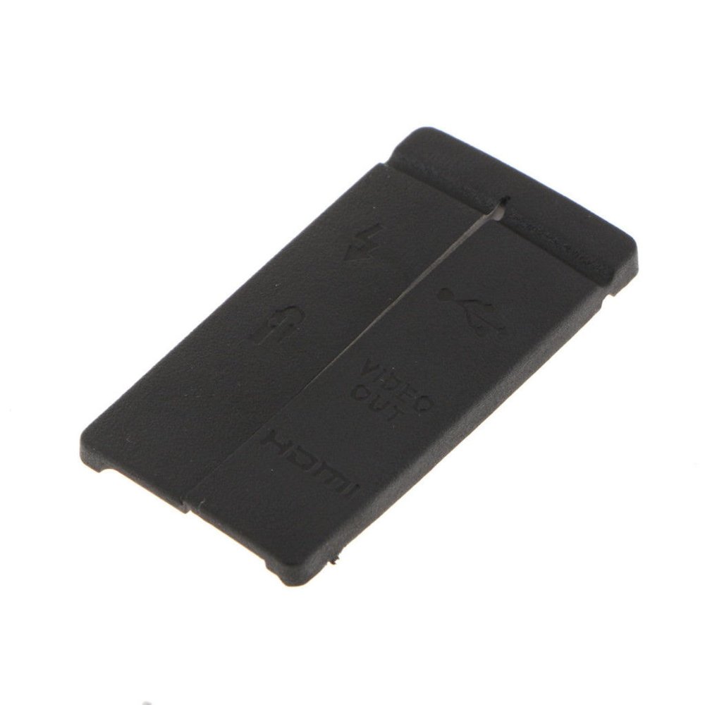 55 * 28mm Rubber Camera Side Door Cover for Canon 50D Replacing