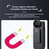 2K Body Worn Camera, 180 Rotatable Lens, 140 Wide Angle, Motion Detection, IR Cut Night, for Motorcycle, Property Security, Delivery Workers, Magnet, 1.5 Inch Screen view 4