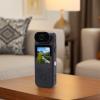Heayzoki Body Camera with Audio and Video Recording, 4K Body Cam with 180 Degree Rotatable Lens, 1.54 Inch Screen Body Worn Cameras with Back Clip view 2