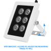 Phefop Infrared Fill Light, 2.0-Thick Aluminum Substrate IR Illuminators, 6cs HighPower Infrared Lights for Surveillance Lighting view 4