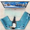 100inch Projector Screen with Tripod, Wall or Stand Mount, 16:9 HD, 120inch Portable Projector Screen for Home Theater, Outdoor, Indoor(120 inch) view 4
