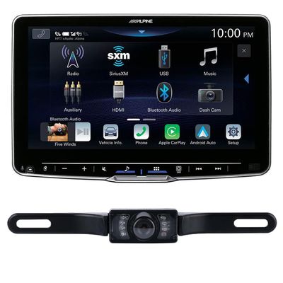 Alpine Halo9 ILX-F509 9" Digital Multimedia Receiver with DICA License Plate Camera