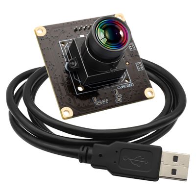 120fps USB Camera Module Wide Angle 100degree Low Distortion Lens Webcam Board for Laptop 11.6mp Lightburn CAMERA Mini UVC USB2.0 High Speed PC CaM Industrial USB Security Webcamera for Computer