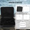 Travel Case for Mini Dish Kit, 13in Hard Case with Cut Foam Protects Kickstand for Mini Dish, Power Adapter, Pipe Adapter, Cables view 2