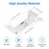 Secure 150 Feet Cable with Ethernet Adapter Mount, Cable Caddy, Aluminum Alloy Wall Mount for Neat Cable Management, Simple and Elegant Decoration view 3