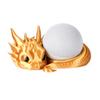 Dragon Stand for Echo Dot 4th/5th Gen, 3D Printed Smart Speaker Holder and Exquisite Desktop Decoration (Gold) view 1