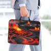 SamLng Kilauea Volcanos 14in Laptop Case Sleeve Bag Shoulder Messenger Briefcase Carrying Handle and Accessory Pocket view 2