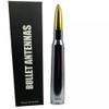 50 Caliber Chrome with Gold Tip Bullet Antenna for All Ford F150 F250 F350 F450 F550 Platinum King Ranch Raptor XL XLT Lariat (Gold) view 1