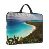 SamLng island of cuba 14in Laptop Case Sleeve Bag Shoulder Messenger Briefcase Carrying Handle and Accessory Pocket view 4