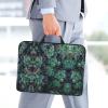 Green Succulent 14in Laptop Case Sleeve Bag Versatile Shoulder Messenger Briefcase, Designed for Business Travel view 2
