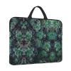 Green Succulent 14in Laptop Case Sleeve Bag Versatile Shoulder Messenger Briefcase, Designed for Business Travel view 4