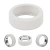 Diydeg Silicone Ring Cover, Skin Friendly Smart Health Ring Protector for Working Out, Compatible with All Smart Rings on The Market, Easy to Install and Remove, Convenient Maintenance Grey view 2