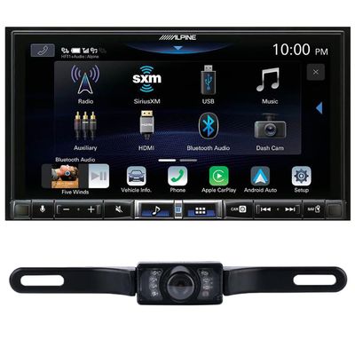 Alpine ILX-507 7" Multimedia Receiver with Bluetooth and DICA License Plate Camera