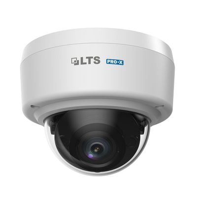 Pro-X IP 8MP 2.7-13.5mm Vari-Focal Dome Camera, 120dB WDR, 3D DNR, SD Card, Audio, Alarm, PoE, IP67, IK10, Human/Vehicle Detection