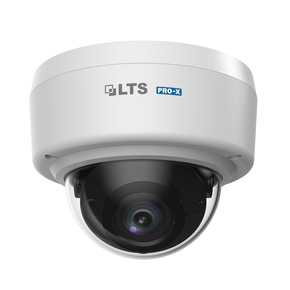 Pro-X IP 8MP 2.7-13.5mm Vari-Focal Dome Camera, 120dB WDR, 3D DNR, SD Card, Audio, Alarm, PoE, IP67, IK10, Human/Vehicle Detection