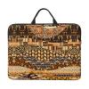 SamLng African Style Patchwork 14in Laptop Case Sleeve Bag  Shoulder Messenger Briefcase Carrying Handle and Accessory Pocket view 1