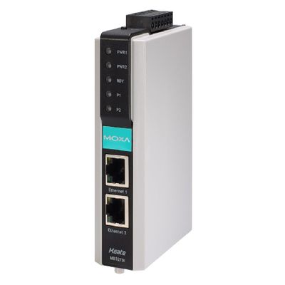 MGate MB3270I modbus -2-Port Advanced Modbus Gateway with 2 kV Isolation, 0 to 60C Operating Temperature