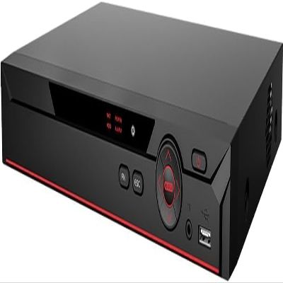 16 Channel Penta-Brid 5MP Mini 1U DVR, Support 16CH CVI/TVI/AHD/Analog up to 5MP, 8CH Additional IP up 6MP, 1 SATA HDD Slot, HDMI/VGA Output Digital Video Recorder 1000GB HDD Installed
