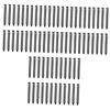 Yardenfun 60pcs Computer Chassis Ventilation Mesh Black Pci Slot Cover Chassis Block for Cases Easy to Install Matx ATX view 1