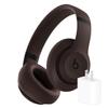 Beats Studio Pro Bluetooth Noise Cancelling Headphones with Apple 20W USB-C Power Adapter - Deep Brown view 1