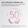 Beats Solo 4 Wireless Headphones with 20W Power Adapter - Cloud Pink view 3