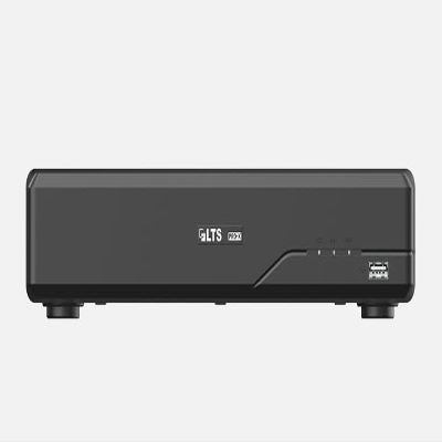 LTS, LXN7104-P4, Pro-X, NVR, 4ch, 1U, 1 HDD, 4 PoE, 1 SATA @ 10TB, 4K