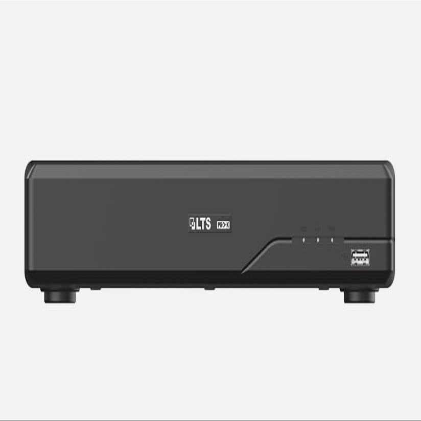LTS, LXN7104-P4, Pro-X, NVR, 4ch, 1U, 1 HDD, 4 PoE, 1 SATA @ 10TB, 4K