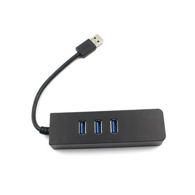 DirectNine Basics USB Hub Ports and Ethernet Adapter Mbps Network Connectivity for Pc Laptop and Gaming Devices Supports Hot Swapping and Energy Efficient Ethernet