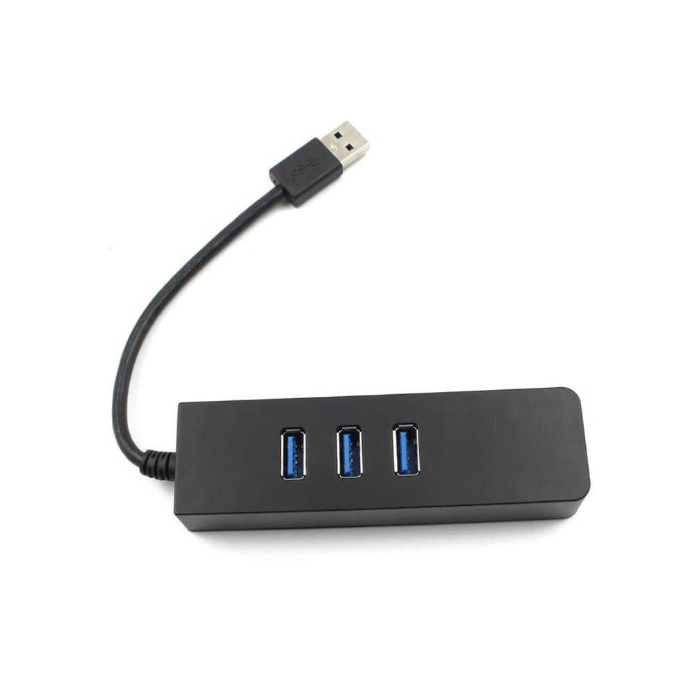 DirectNine Basics USB Hub Ports and Ethernet Adapter Mbps Network Connectivity for Pc Laptop and Gaming Devices Supports Hot Swapping and Energy Efficient Ethernet