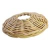 KICHOUSE 1piece Chandelier Lamp Shade Vintage Rattan Woven Light Cover for Home and Restaurant Rustic Handcrafted Decor Softens Light Easy Installation Warm Atmosphere for Living Spaces view 1