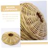 KICHOUSE 1piece Chandelier Lamp Shade Vintage Rattan Woven Light Cover for Home and Restaurant Rustic Handcrafted Decor Softens Light Easy Installation Warm Atmosphere for Living Spaces view 4
