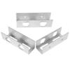 KICHOUSE Desk Laptop Holder Under Desk Laptop Stand Mount Sturdy Riser Storage Rack view 1