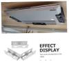 KICHOUSE Desk Laptop Holder Under Desk Laptop Stand Mount Sturdy Riser Storage Rack view 3