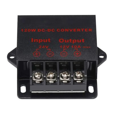 FORYON DC 24V to 12V 10A Converter Voltage Reducer Regulator Step Down Buck Converter Power Supply Volt Transformer Module UL