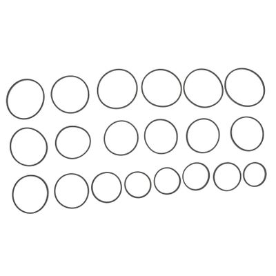 KICHOUSE 20pcs Recorder Maintenance Rubber Belts for Cassette Players Durable and Wear-Resistant Repair Belts for Smooth Operation and Noise Reduction for Recorders and Repeater Drives
