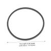 KICHOUSE 20pcs Rubber Belt for Recorder Drive Belt Repair Cassette Player for Tape Deck Maintenance view 3
